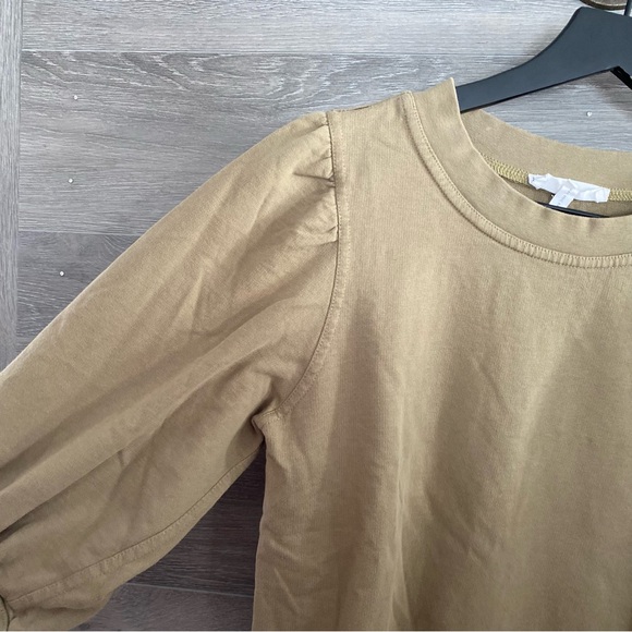 Apiece Apart Olimpio Puff Sleeve Sweatshirt - Picture 3 of 7